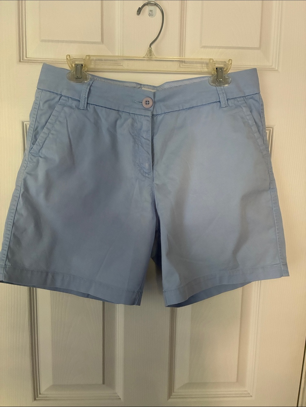 crown & ivy Pale Blue Chino Bermuda Shorts